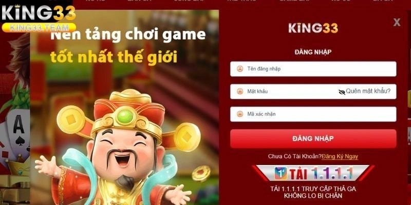 Đăng Nhập KING33