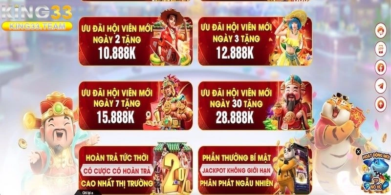 Khuyến Mãi KING33