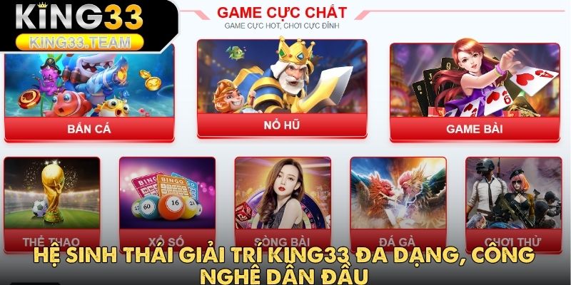 Hệ sinh thái của nhà cái đa dạng và công nghệ hàng đầu